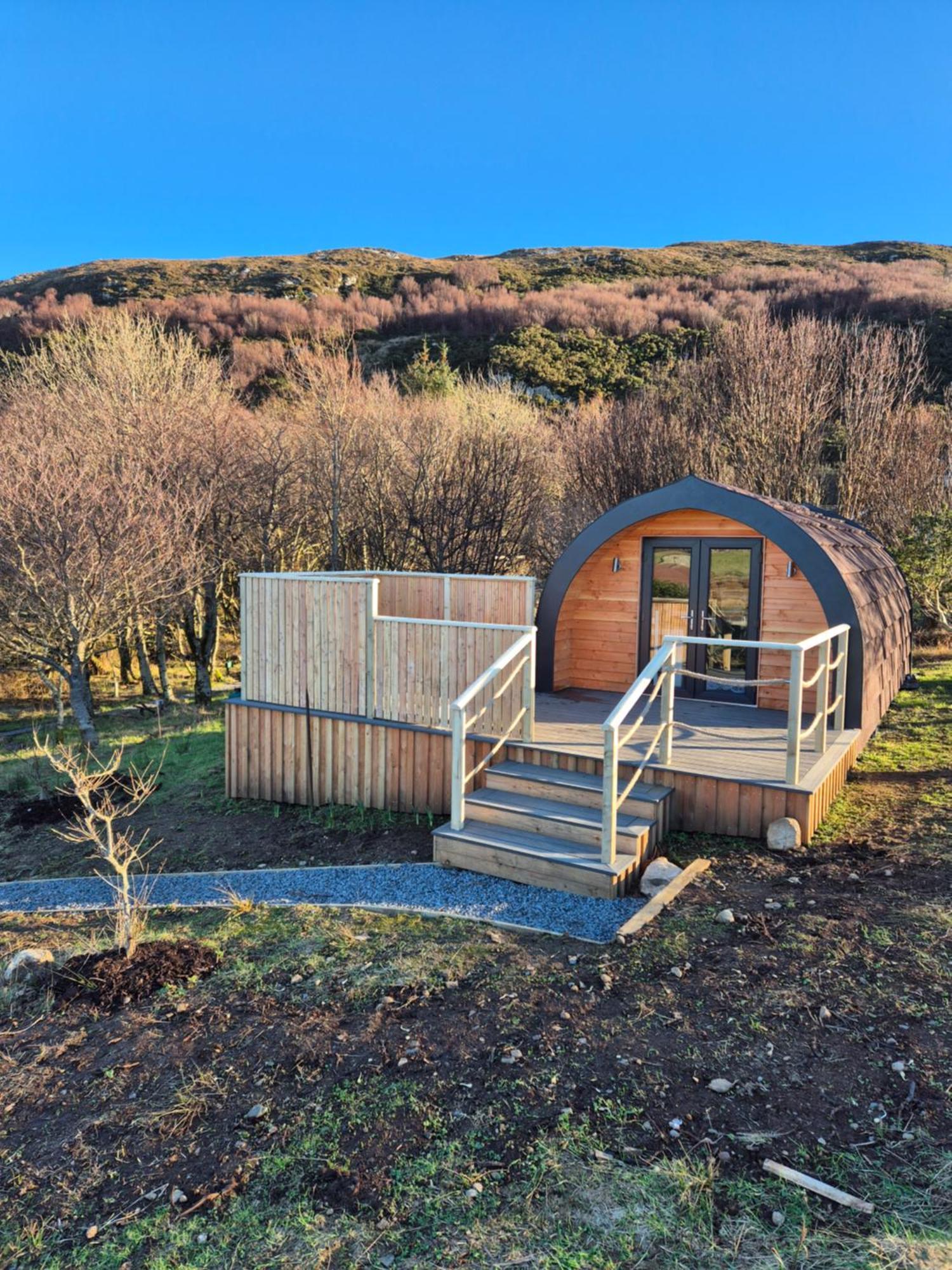 Tighlochan Pods Scourie エクステリア 写真