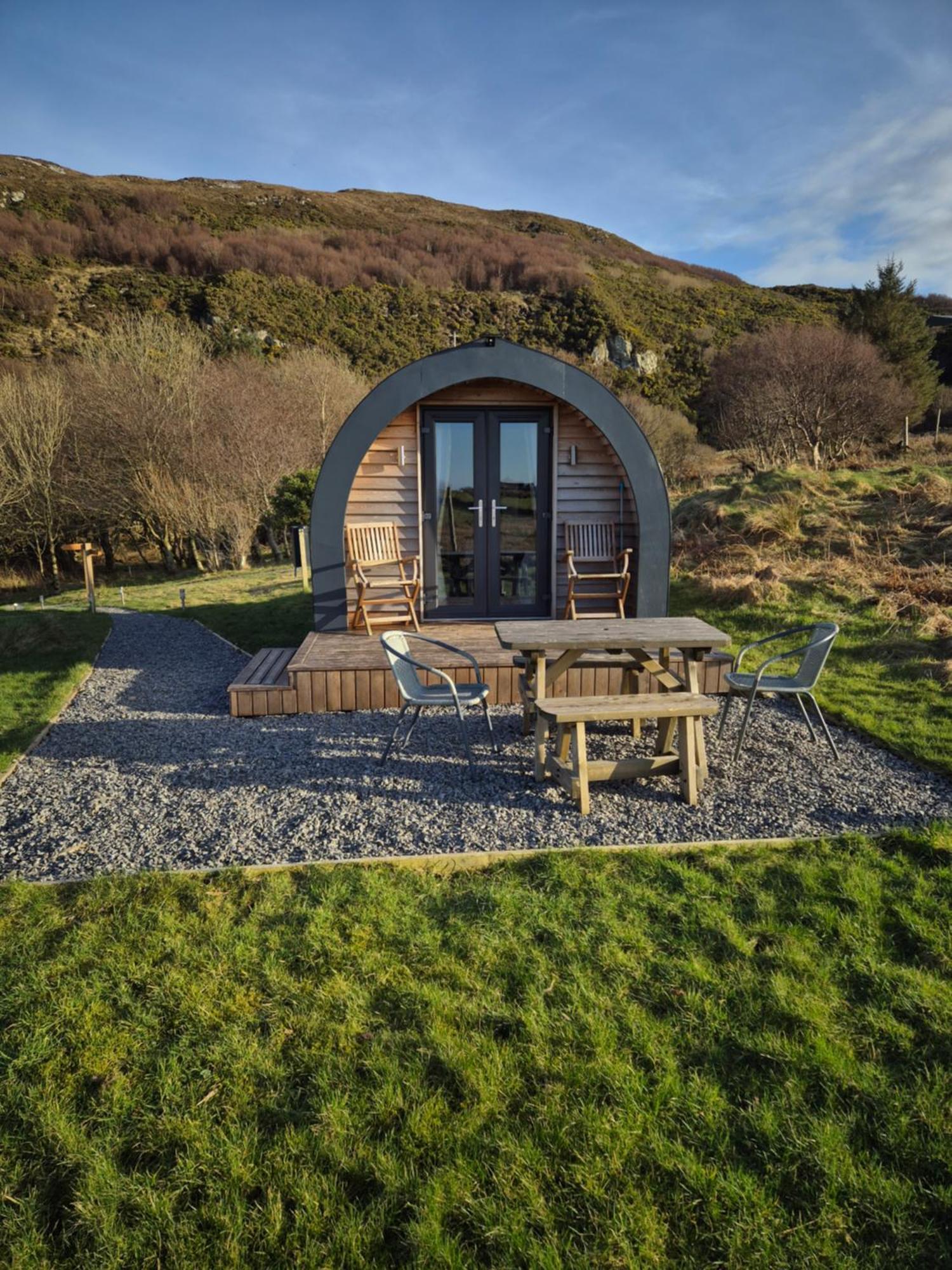 Tighlochan Pods Scourie エクステリア 写真