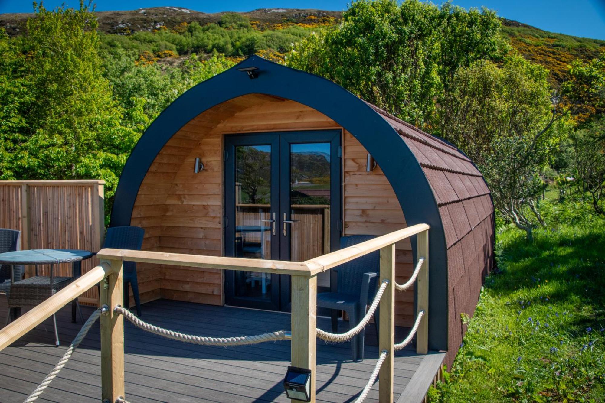 Tighlochan Pods Scourie エクステリア 写真